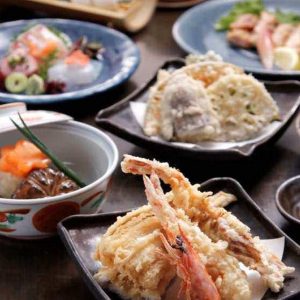 東銀座の和食「くずし割烹　天ぷら竹の庵　東銀座店」で天ぷらを堪能