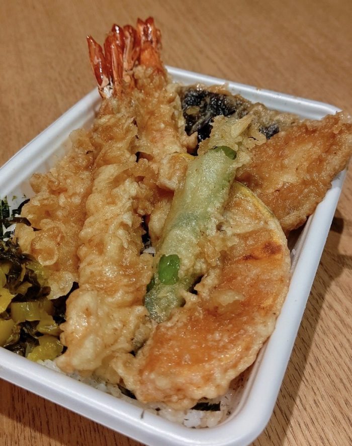 天ぷら竹の庵　東銀座店ではテイクアウトできるお弁当をご用意してます